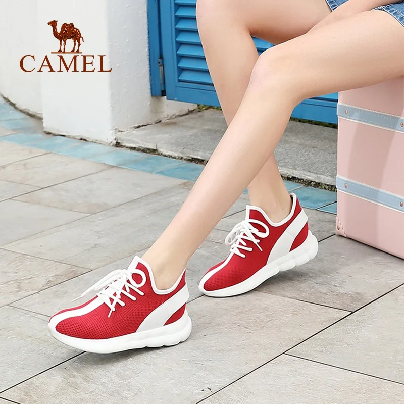 CAMEL/Женская Весенняя модная повседневная обувь женские удобные туфли на низком