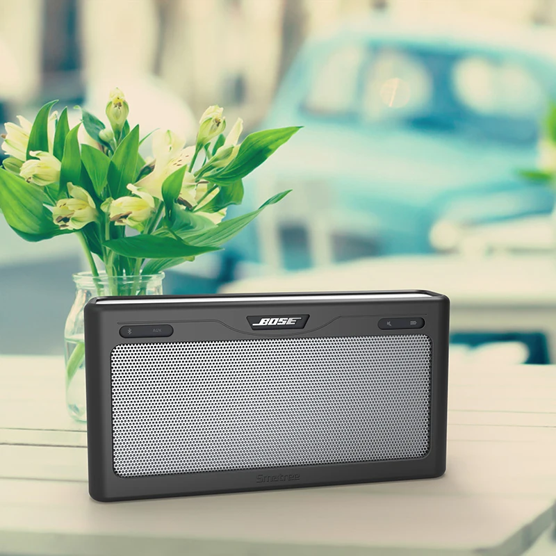 Жесткий чехол SmaCase B260 Smatree черный/серый мягкий для переноски Bose SoundLink Bluetooth Колонка