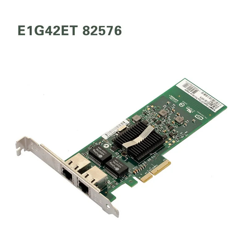 Чипсет Intel 82576 E1G42ET для настольных ПК гигабитная сетевая карта PCI E 1000 Мбит/с