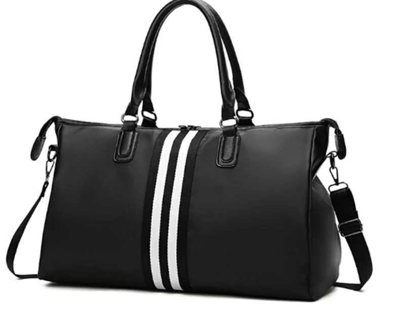 Новая модная Вместительная дорожная сумка с надписью, сумка-тоут, спортивная сумка, водонепроницаемая сумка через плечо от AliExpress RU&CIS NEW