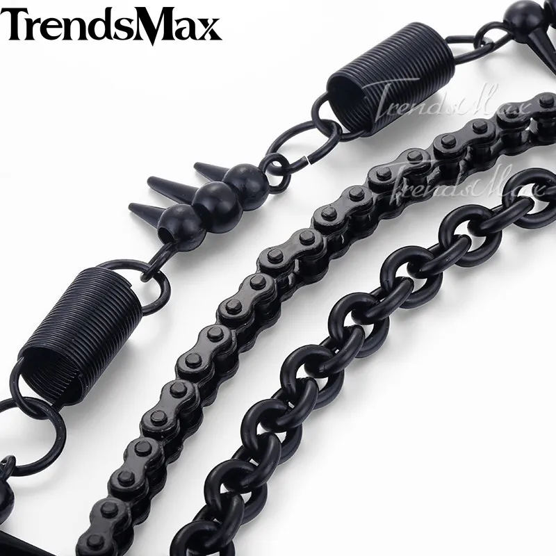 Высококачественный мужской 3 жильный Байкерский шнур Rolo для мальчиков звеньевая