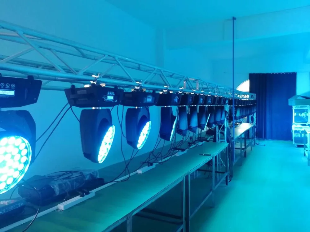 Нет налога на заказ 10 шт./лот Zoom Wash LED Moving head light 36x10w rgbw 4in1 или 36x12w rgbwa 5in1 36x15w waurgbv 6in1