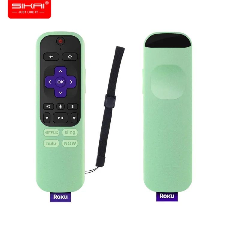 SIKAI противоударный силиконовый защитный чехол для Roku Streaming Stick Plus 3800R/3810R + с