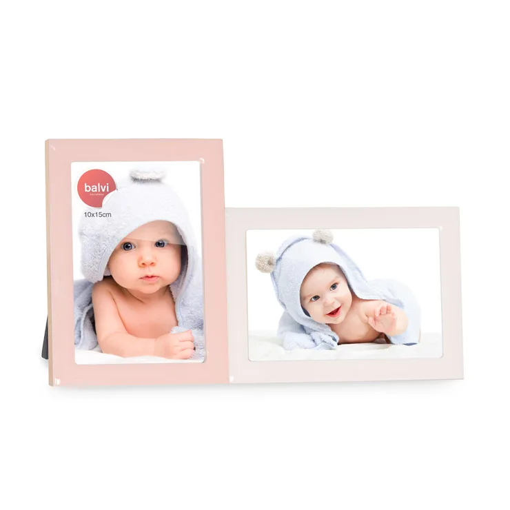 Balvi Frame Mignon 2x10x15 розовый/белый|Рамка| |