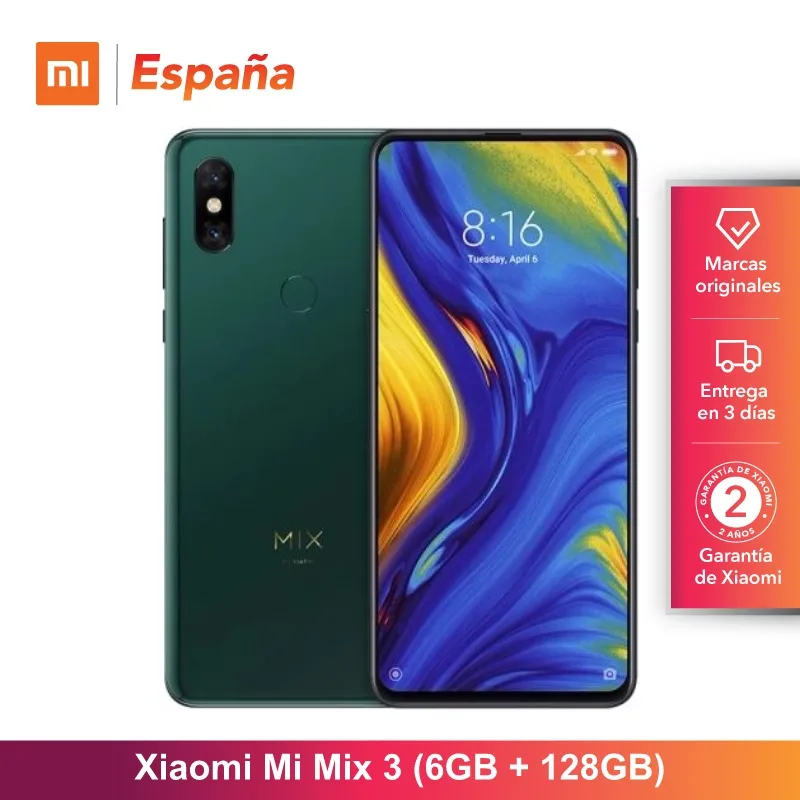 [Глобальная версия для Испании] Xiaomi mi x 3 (Memoria interna de 6 GB rom 128 Full screen 39) Movil|Смартфоны| |