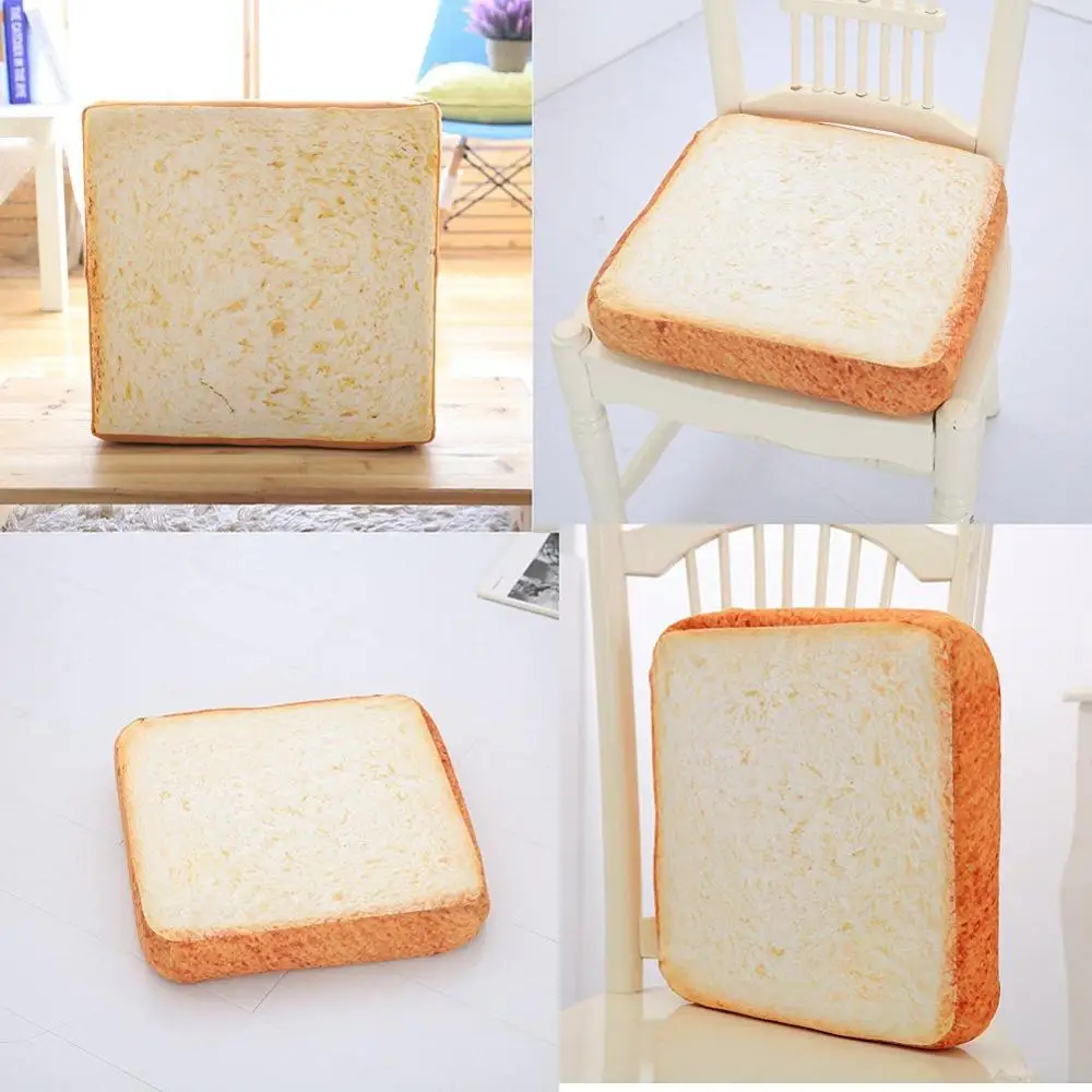 Creative Toast Bread Pet Cat Bed Mattress Soft Cushion Seat Pad for Cats &amp Dogs Sleeping Playing Resting | Дом и сад