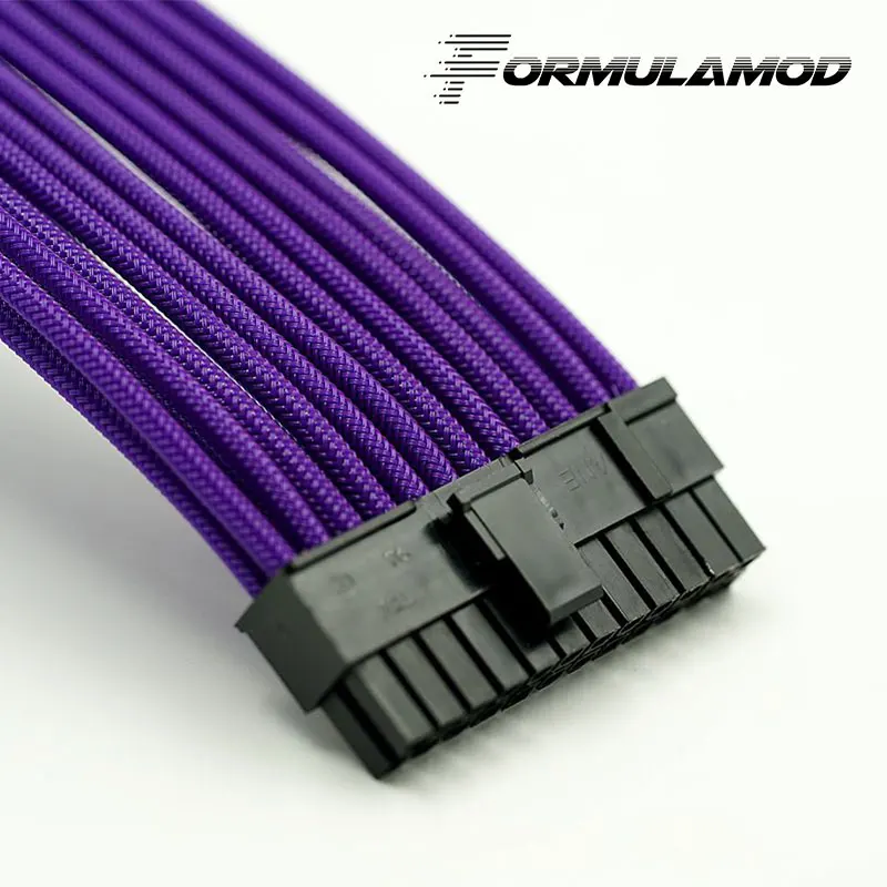 FormulaMod Fm ATX24P A ATX 24Pin материнская плата силовой удлинитель 18AWG многоцветной
