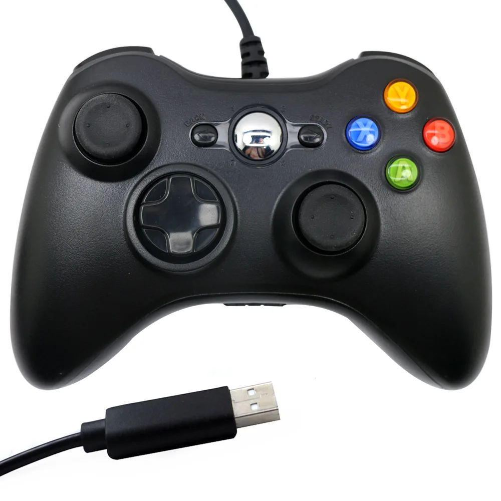 USB проводной джойстик геймпад контроллер для microsoft игровой системы ПК ноутбук