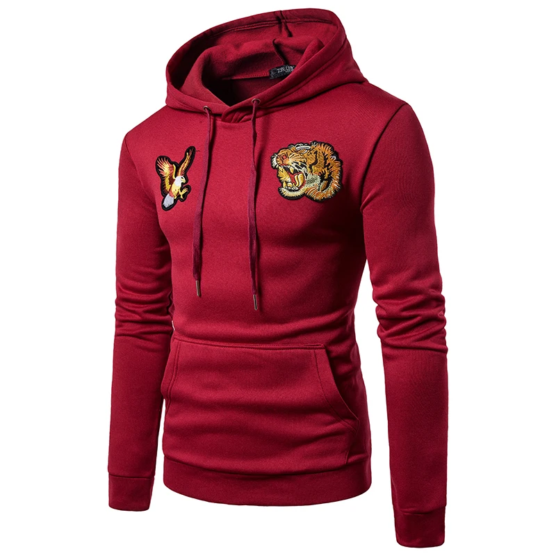 Толстовки Для мужчин sudaderas хомбре хип-хоп S Брендовые однотонные Цвет Животные