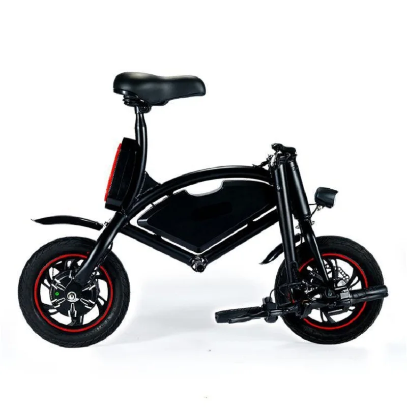 Electric Bike Folding Portable Bicycle Range Adult Student Woman Mini Aluminum Alloy Smart Moped | Спорт и развлечения