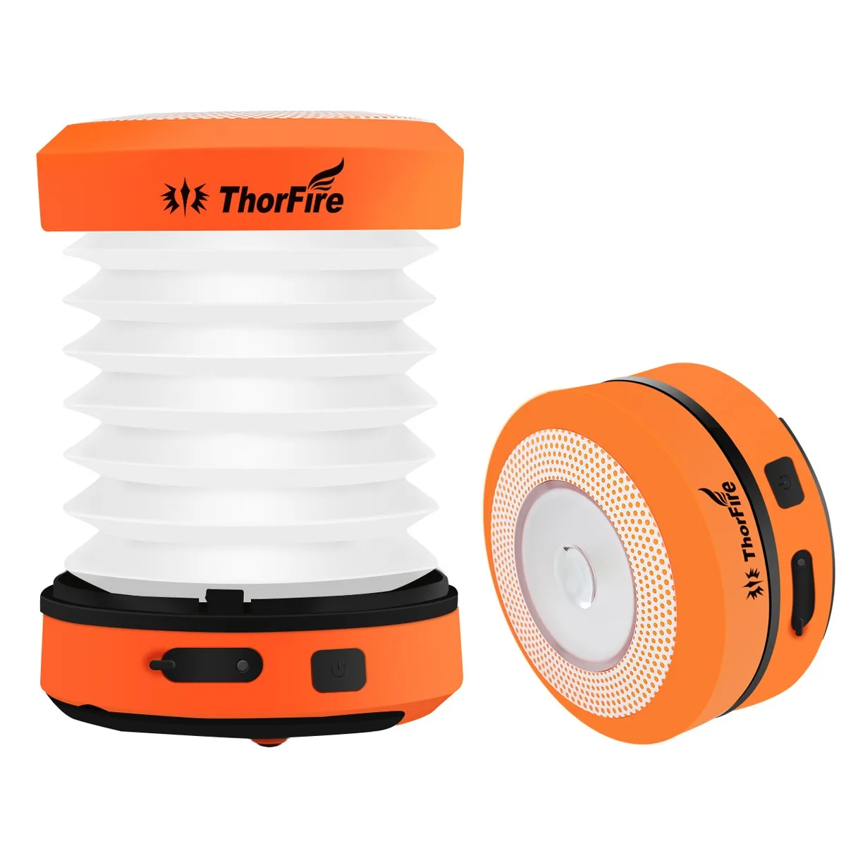 ThorFire 30-125LM светодиодный фонарь для кемпинга и пешего туризма DC 5 В USB Перезаряжаемый мини складной фонарик аварийный складной ручной фонарь