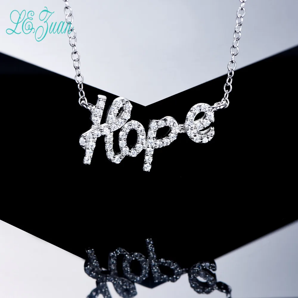 Женское Ожерелье с кулоном l & zuan из серебра 925 пробы|necklace pendant women|necklace women pendantnecklace