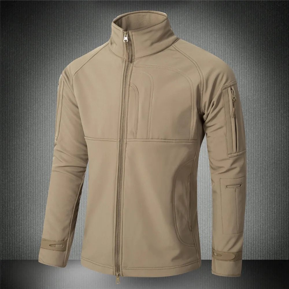 Куртка с флисовой подкладкой водонепроницаемая защитой от ветра|lining jacket|waterproof