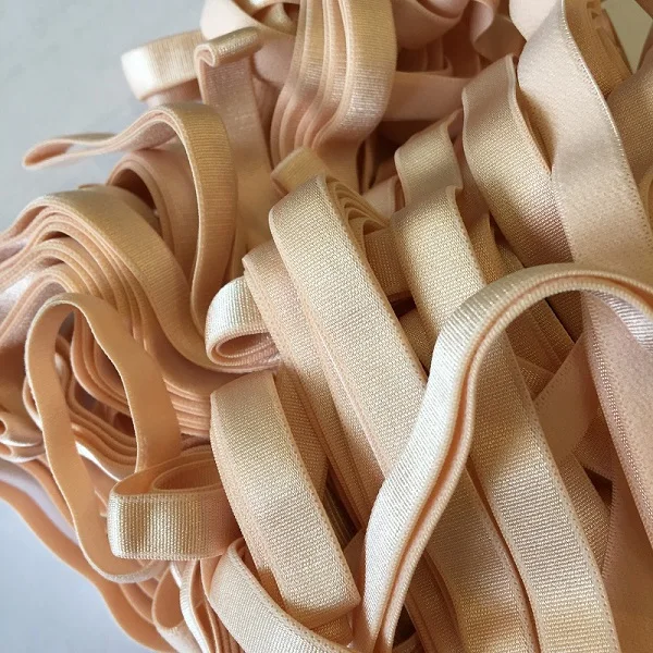 Beige 3002 10 мм 3002 плечевые ремни, 75 метров, Женские аксессуары для бюстгальтера, лента на плечо, кружевная эластичная лента для отделки, швейное нижнее белье, штаны - Цвет: Beige 3002