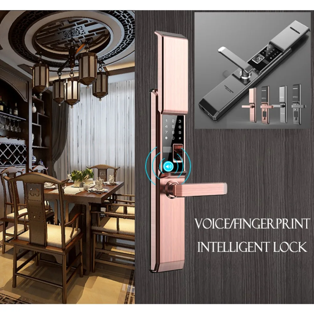 Электронный дверной замок умное Bluetooth цифровое приложение беспроводная