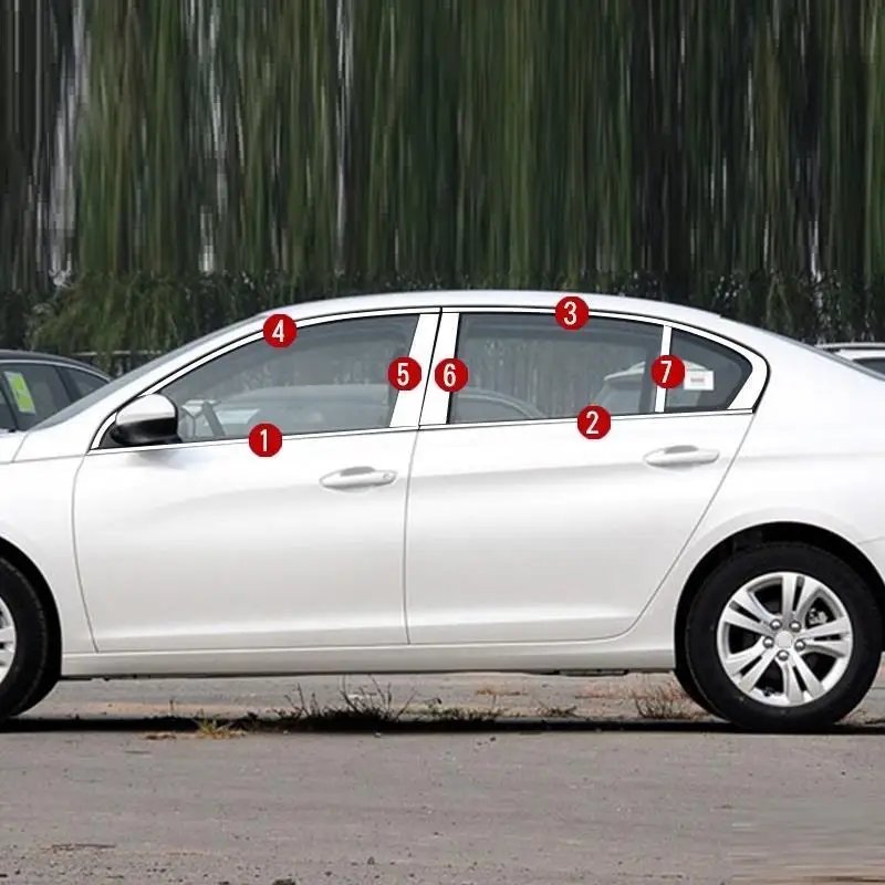 Оконные наружные Excent хромированные модифицированные детали яркие блестки