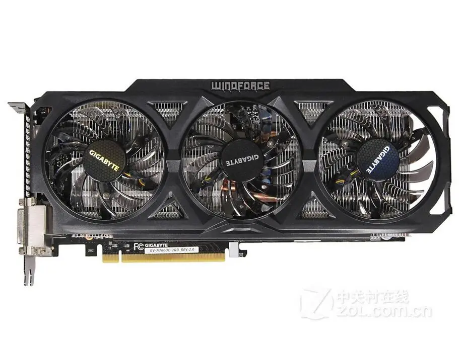 Используется для видеокарты GIGABYTE оригинальная видеокарта nVIDIA Geforce GTX760 2G 256Bit GDDR5