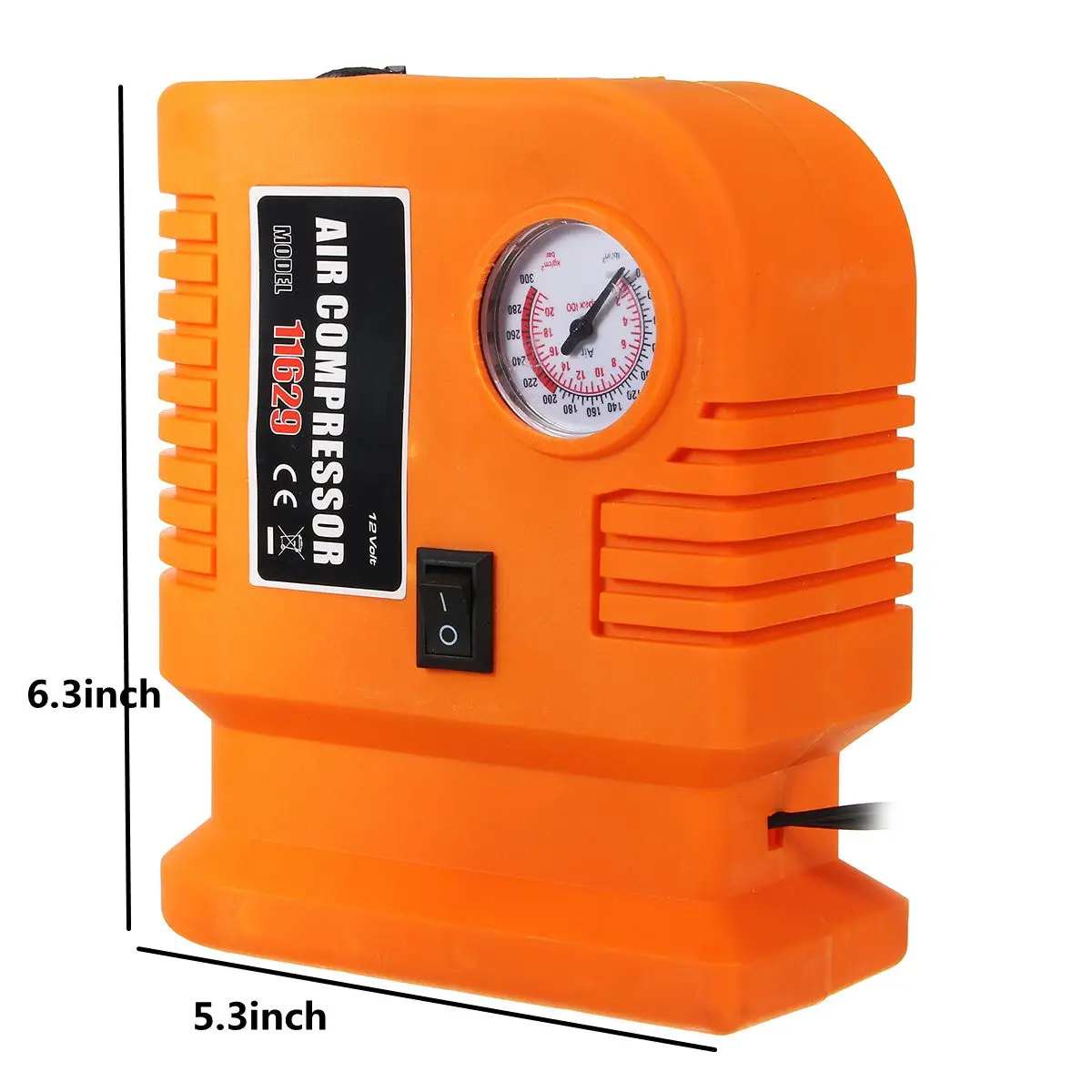 Электрический 300PSI 12V Мини Портативный воздушный компрессорныц насос авто шин для Авто/мотоцикл