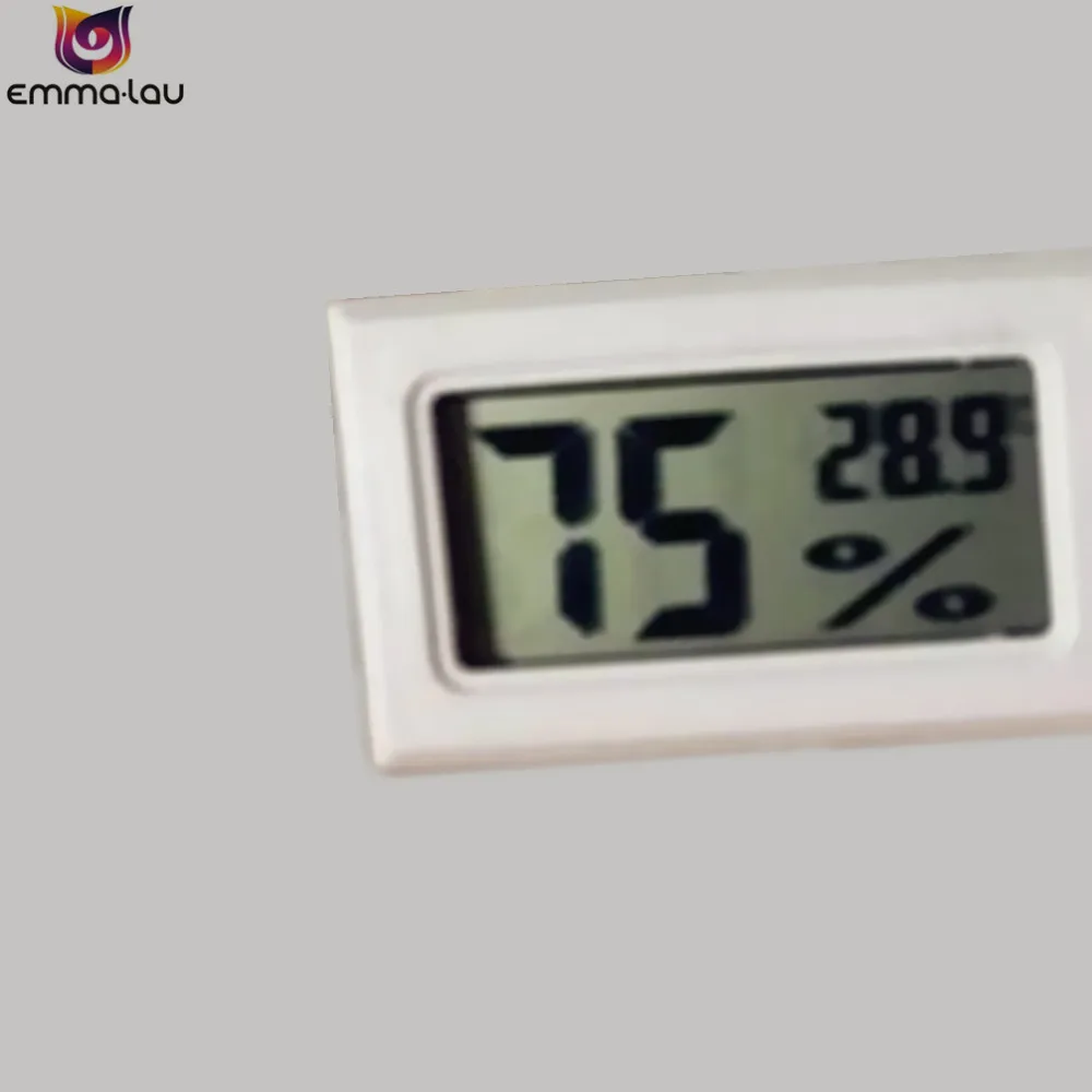 Мини ЖК цифровой термометр температуры гигрометр автомобильный комнатный