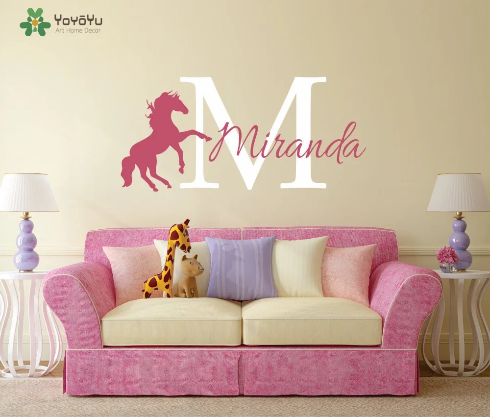 Виниловая наклейка на стену для детской комнаты мальчика девочки индивидуальное