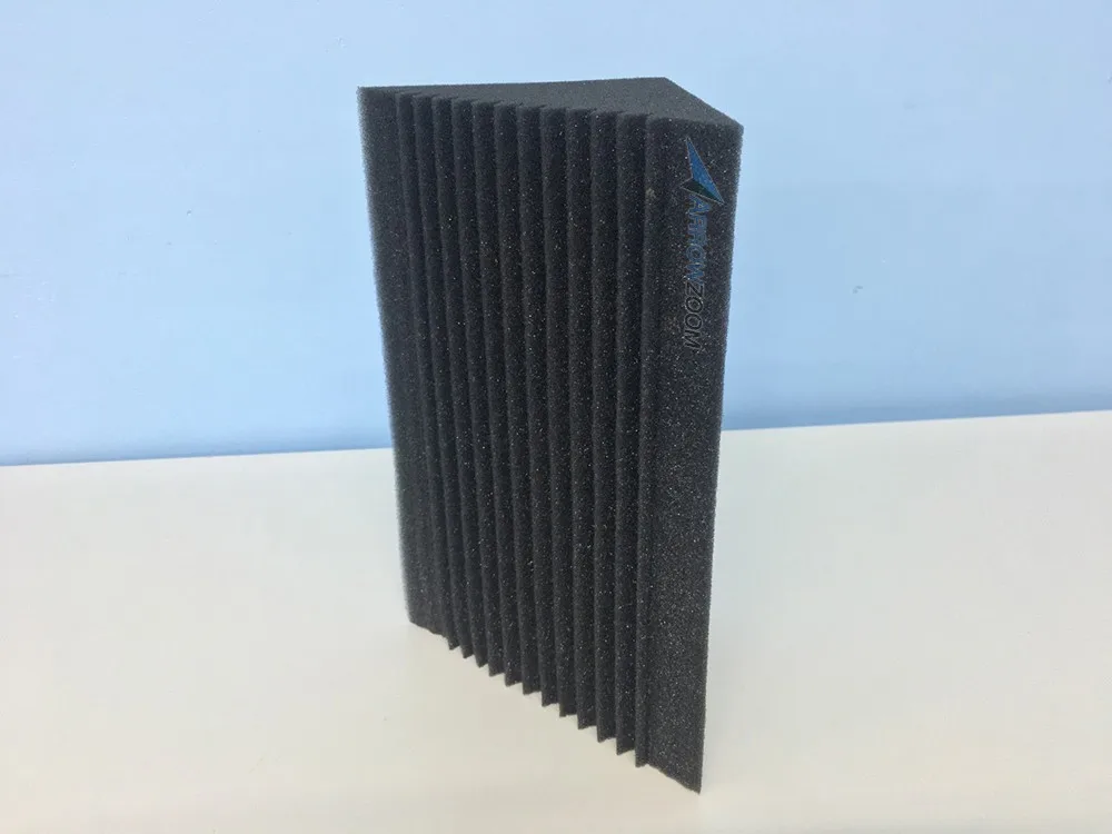 Arrowzoom мульти-режущие басовые ловушки 4," x 4,7" x 9," студийная пенная панель Звукопоглощающая акустическая обработка