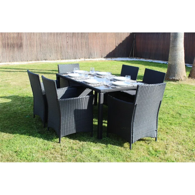 Conjunto Comedor muebles de comedor para jardin y terraza en ratan sintetico. Наружный материал|Наборы для сада| |
