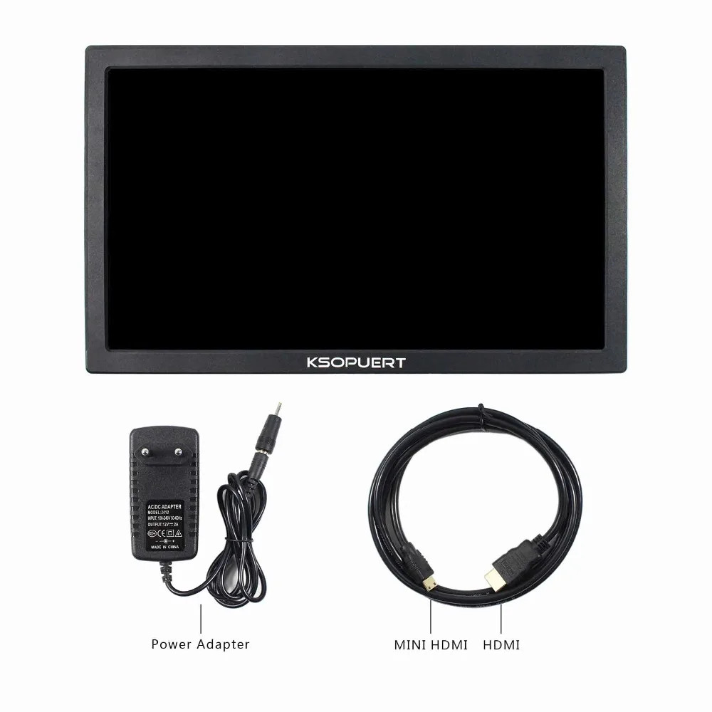 

13.3-inch IPS Widescreen 1920x1080 Display Supports PS3 PS4 SWITCH HD Dual miniHDMI