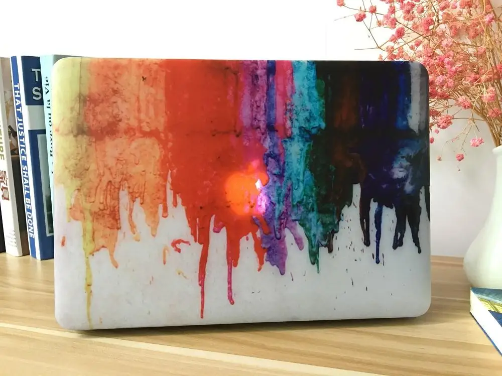 

Oil painting series Painting Laptop Cover Shell Case For Macbook Air 11 13 Pro Retina Touch Bar 12 13 15 inch New Pro 16 A2141