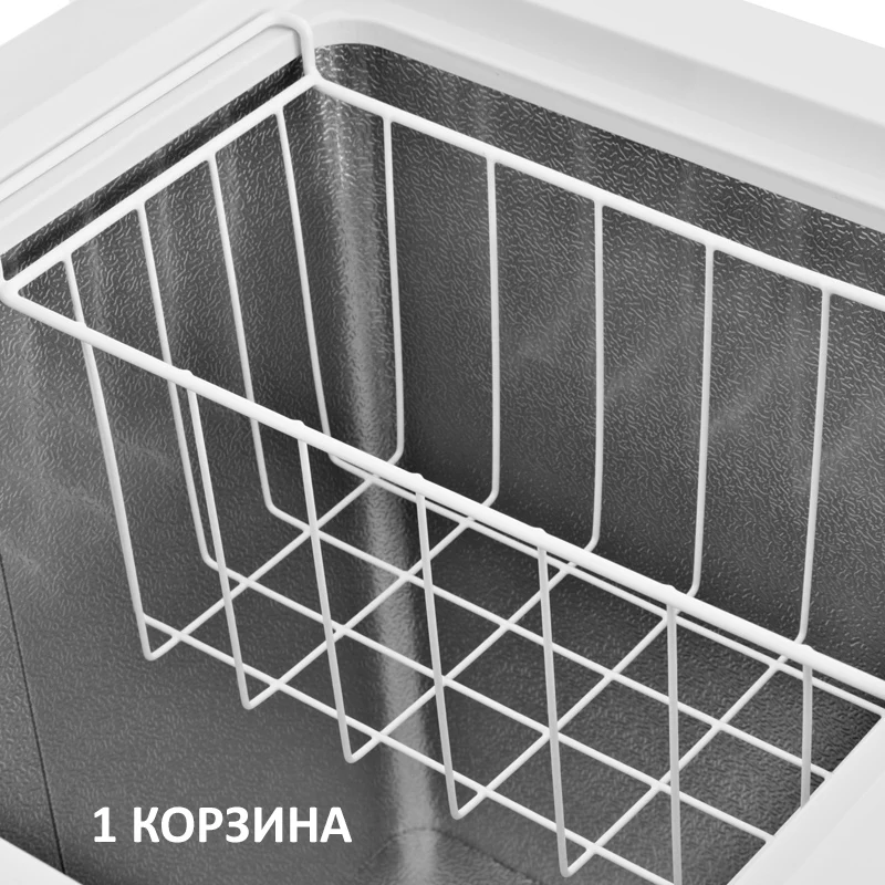 Морозильный ларь AVEX CF 150, 135 л, А+ класс, зимняя защита до-15, сохранение холода до 135ч