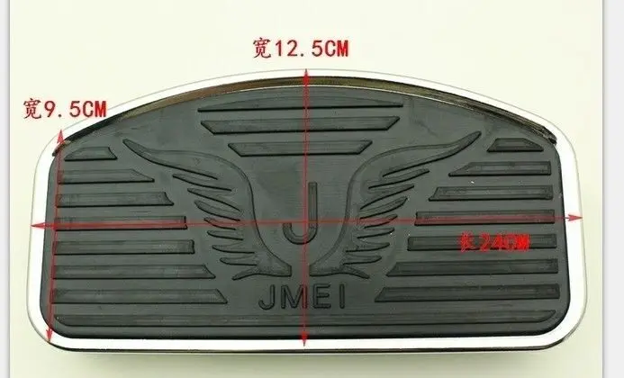 Задние пассажирские напольные подставки для ног Yamaha Dragstar V Star XVS 650 400 1100 Kawasaki Vulcan
