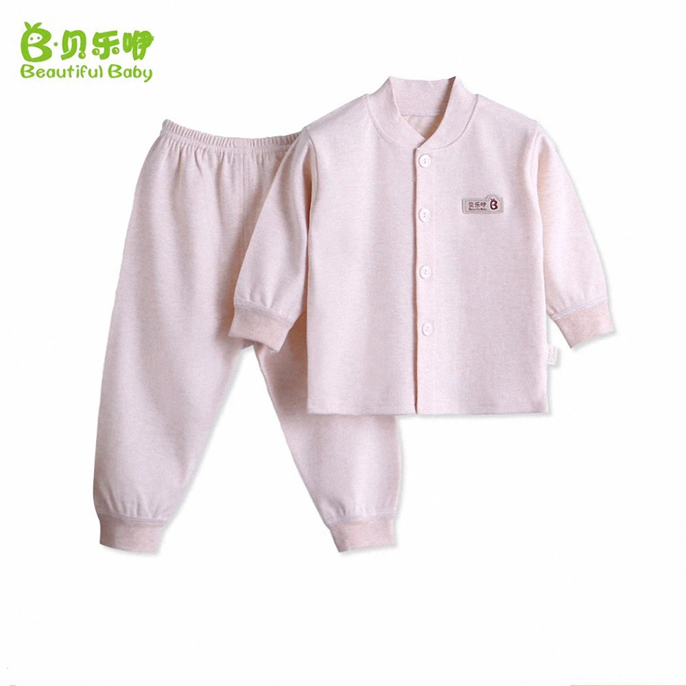 Новый осенний комплект из 2 предметов для маленьких мальчиков и девочек 100% хлопка