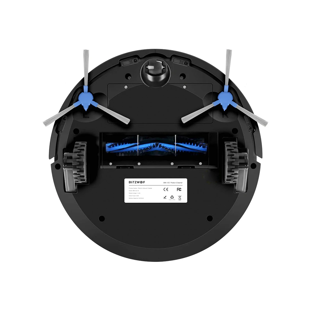 BlitzWolf BW VC1 умный робот пылесос LSD Лазерная навигация 2200Pa сильное всасывание 5200mAh