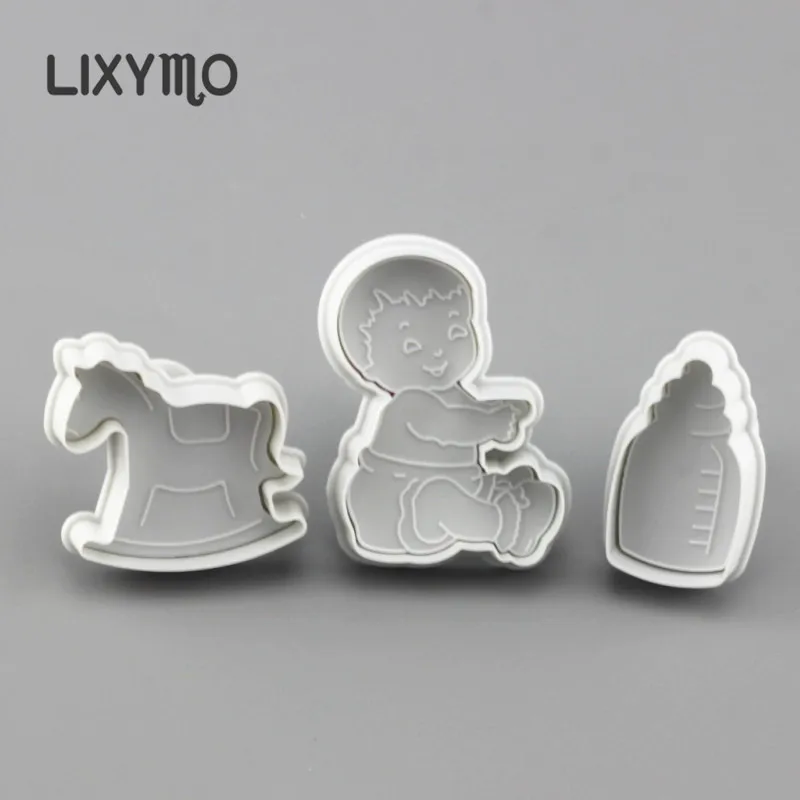 LIXYMO 3 шт. формы для мягкой карамели детские качающиеся лошади сменный картридж