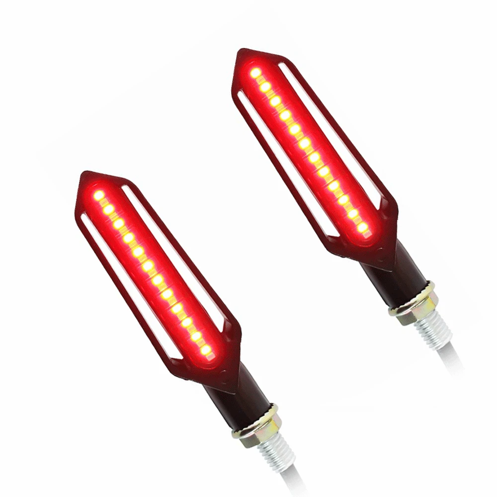 Светодиодный светильник для мотоцикла с поворотом 2 шт.| |