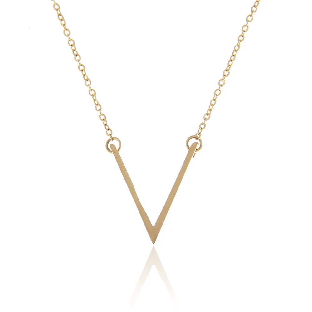 Lureme простое украшение из нержавеющей стали современный геометрический кулон