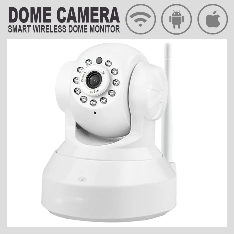 720P HD WIFI iP камера для детского монитора Смарт P2P IR cut/инфракрасное ночное