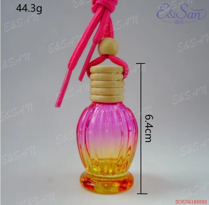 

2017 Новинка 400 шт./лот FMPS385-10ML Красивая Цветная стеклянная косметическая бутылка для духов Автомобильная ароматическая бутылка Haning