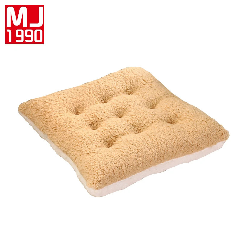 Новинка шерпа Толстая Вельветовая эластичная Подушка для стула кухни однотонная
