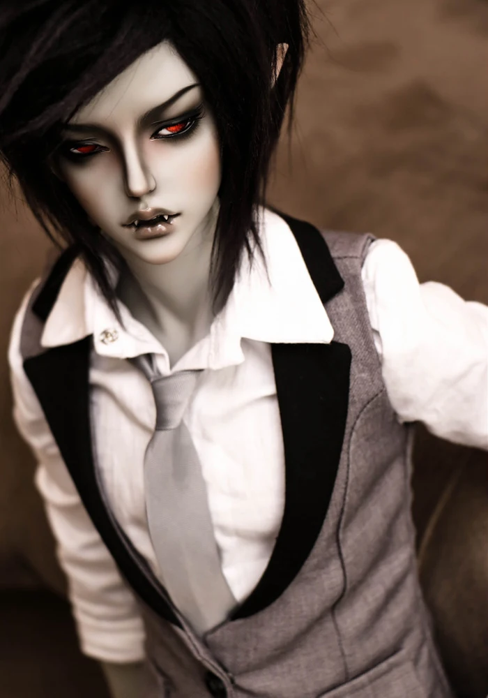 HeHeBJD 1/3 Фантастическая кукла Heliot вампир версия смолы фигурки искусство bjd игрушки высокого качества