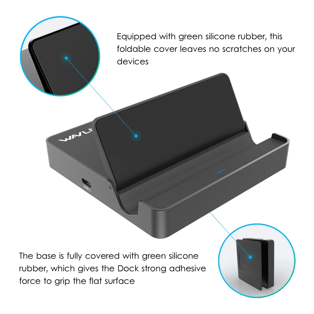 Wavlink USB 3 0 универсальная алюминиевая мини док станция 1 Gen 2 10 Гбит/с Gigabit Ethernet 4K C