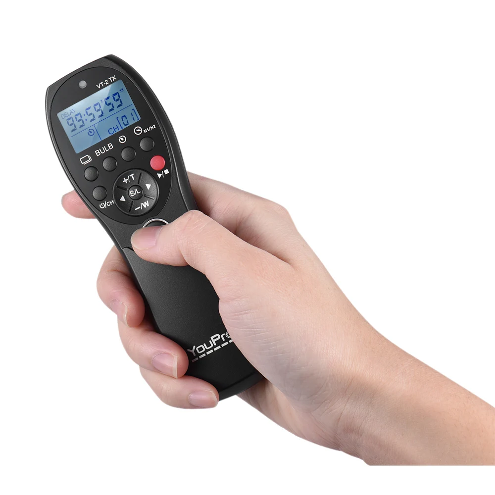 YouPro Новый беспроводной пульт дистанционного управления с ЖК-таймером спуска