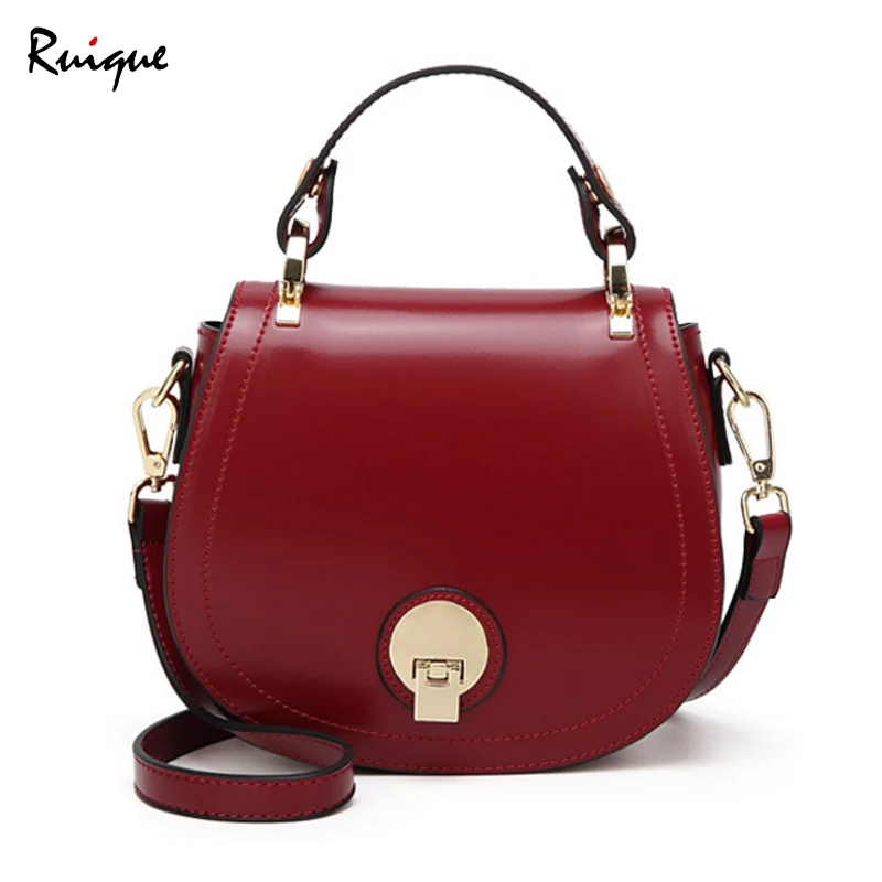 

Ruique Women Fashion Tote Bag Ladies High Quality PU Party Shoulder Bag Girls Preppy Style Crossbody Bag Female Messenger Bag