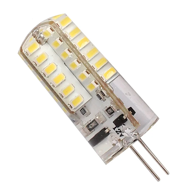1 шт./лот 48 светодиодных ламп G4LED лампа AC/dc 12V 4W светодиодные лампы 3014SMD