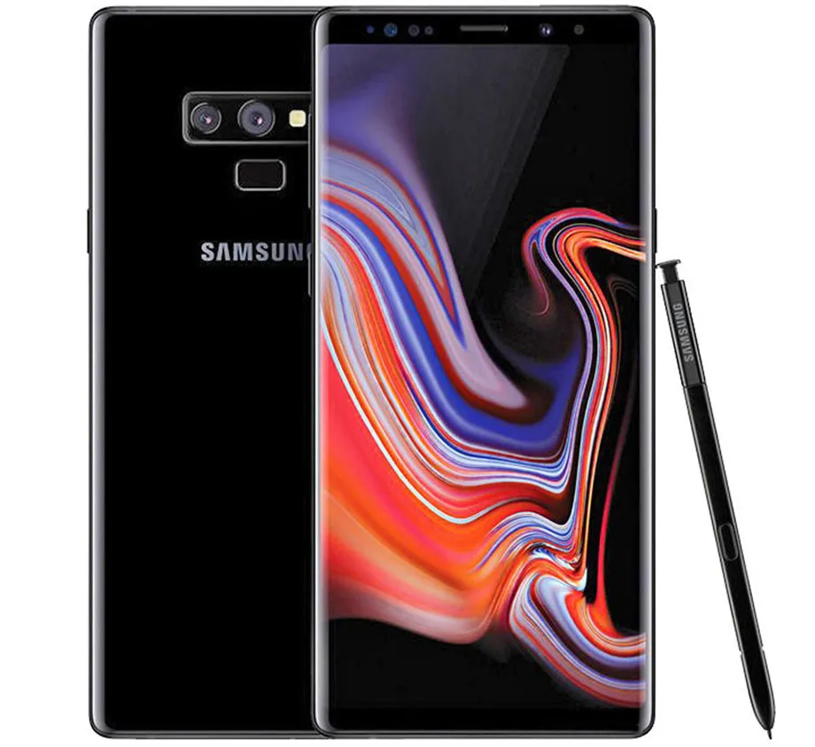 Samsung Galaxy Note9 Note 9 N960U, 128 Гб ПЗУ, 6 ГБ ОЗУ,, LTE, четыре ядра, 6,4 дюймов, двойной, 12 МП, NFC, Snapdragon 845, мобильный телефон