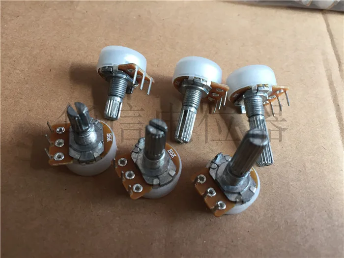 

Original new 100% 148 step in the lead belt single potentiometer B5K with dust-proof cover handle length 15mm 20mm (SWITCH)