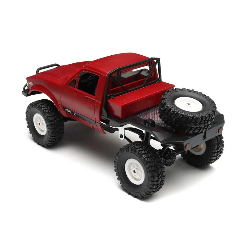 WPL C14 1/16 2 4G 4WD внедорожник RC военный автомобиль Рок Гусеничный грузовик с передним