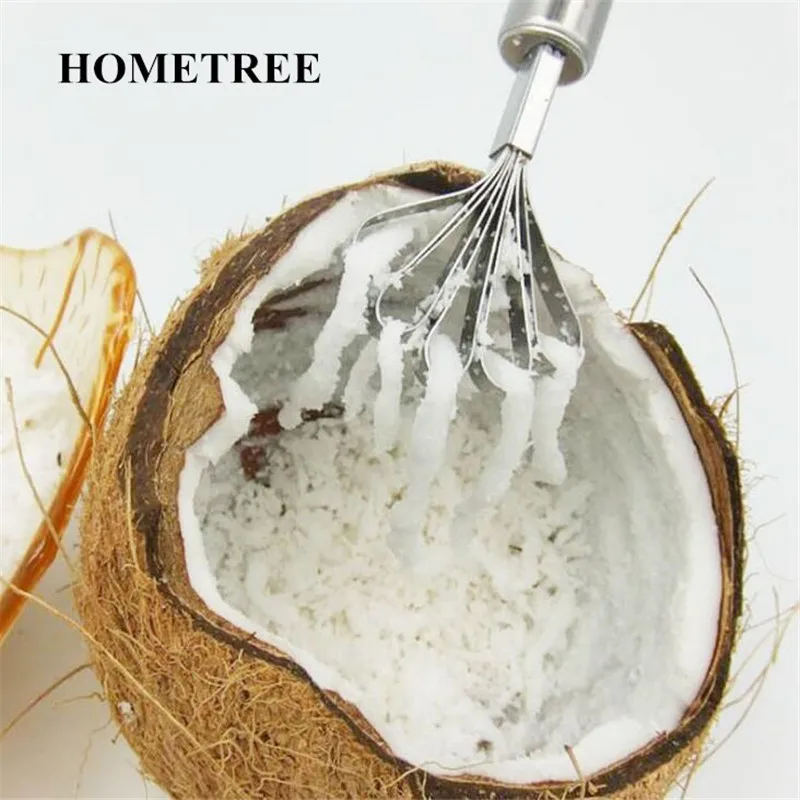 

HOMETREE Creative Cleaning Fish Skin Stainless Steel Fruit Tools Coconut Shaver Fish Scales Scraper New Kitchen Accessories H283