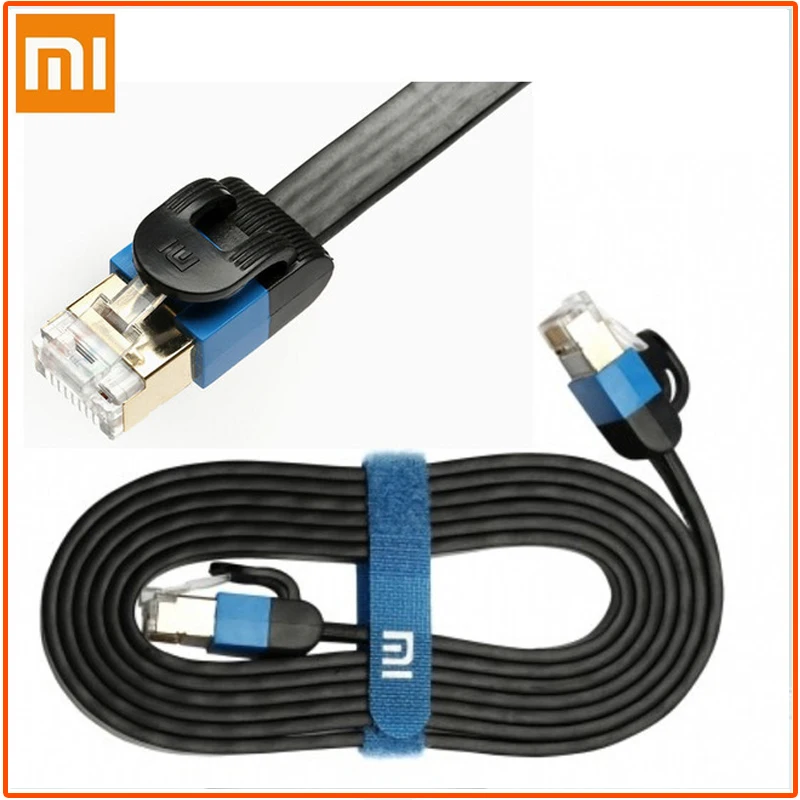 Оригинальный кабель Xiaomi Ethernet LAN 1000 Мбит/с 0 5 м 1 3 гигабитный сетевой для ноутбука