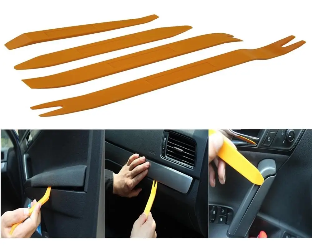 

4 шт., пластиковые инструменты для демонтажа салона автомобиля