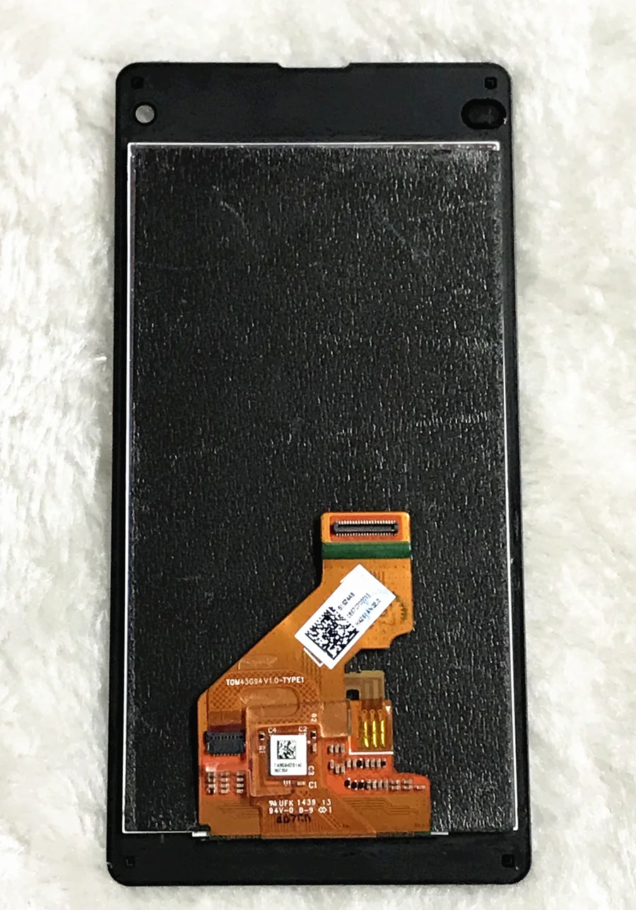 4,3 дюймов сенсорный экран для sony Xperia Z1 Compact D5503 M51w 4,3 дюймов ЖК-дисплей дигитайзер Сенсорная стеклянная панель в сборе